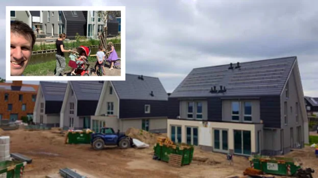 Bewoners nieuwbouwhuis Diemen