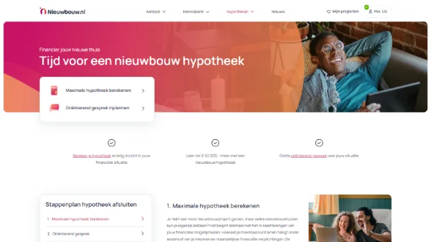 nieuwbouw hypotheek berekenen