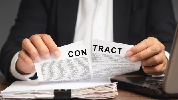 contract verbreken